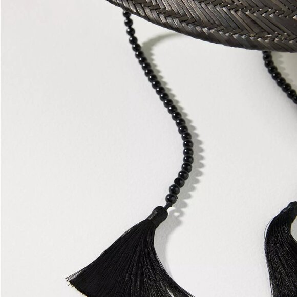 Wyeth Beaded Straw Rancher Hat - Excellent Condition - Picture 5 of 6